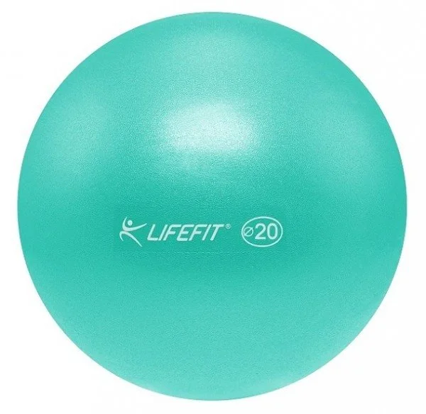 LifeFit Overball 20cm, tyrkysový míč