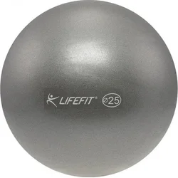 LifeFit Overball 25cm, stříbrný míč