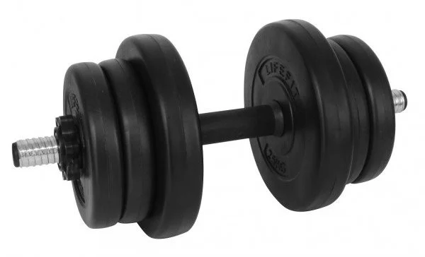 LifeFit Premium 10kg nakládací set činek