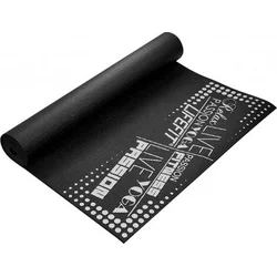 LifeFit Slimfit, 173x61x0,4 cm, čierna gymnastická podložka
