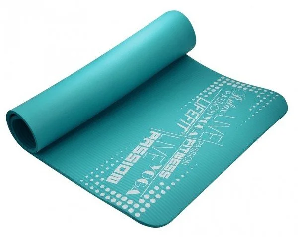 LifeFit Yoga Mat Exclusive, 100x60x1cm, tyrkysová podložka
