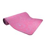 LIFEFIT YOGA MAT MANDALA DUO, 183x58x0,6cm, bordová
