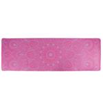 LIFEFIT YOGA MAT MANDALA DUO, 183x58x0,6cm, bordová