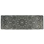 LIFEFIT YOGA MAT MANDALA DUO, 183x58x0,6cm, čierna