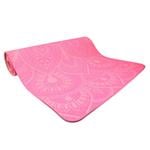 LIFEFIT YOGA MAT MANDALA DUO, 183x58x0,6cm, ružová