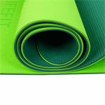 LIFEFIT YOGA MAT RELAX DUO, 183x58x0,6cm, zelená