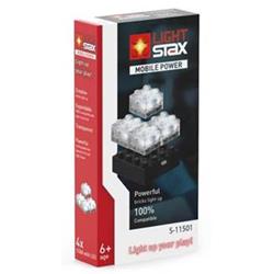 LIGHT STAX Mobile Power - LEGO®, 4 kostky, základna, kabel