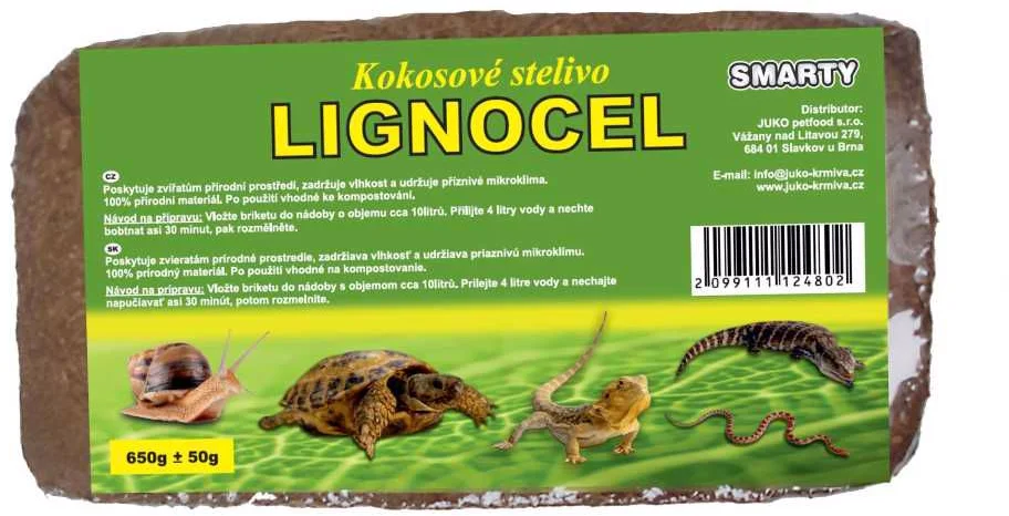 Lignocel Kokosové stelivo cca 650 g