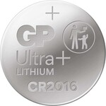 Lítiová gombíková batéria GP Ultra plus CR2016, 2 ks