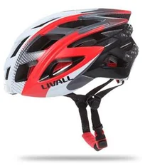 Livall BH60 chytrá cyklistická přilba, M-XL bílo-červená