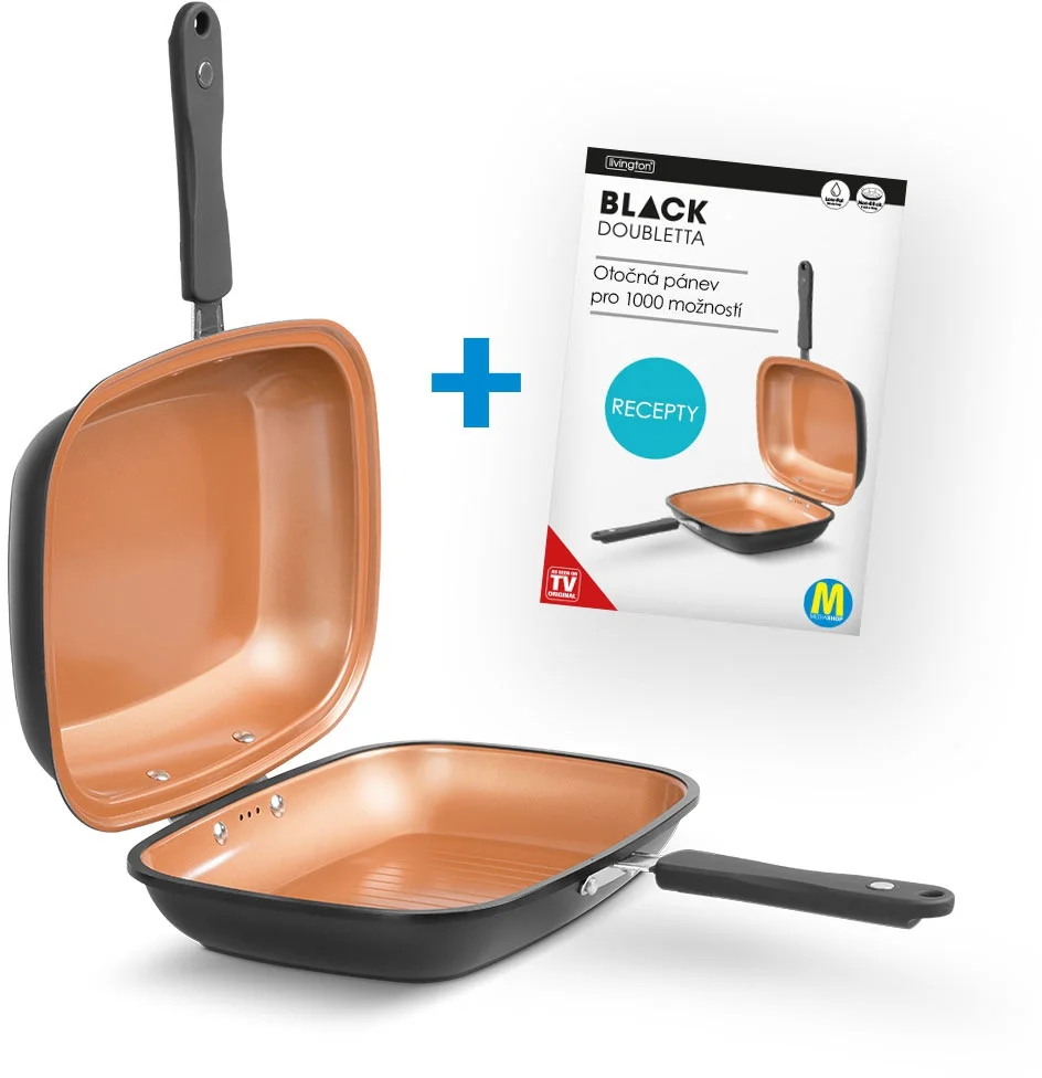 Livington Black Doubletta - Otočná panvica M22336