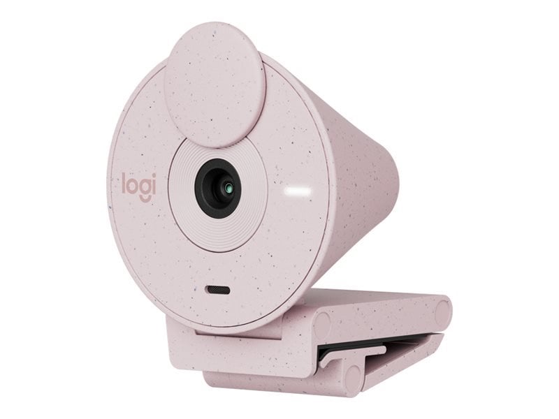 Logitech BRIO 300, Full HD webová kamera, ružová