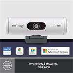 Logitech BRIO 500, Full HD webcam, off-white