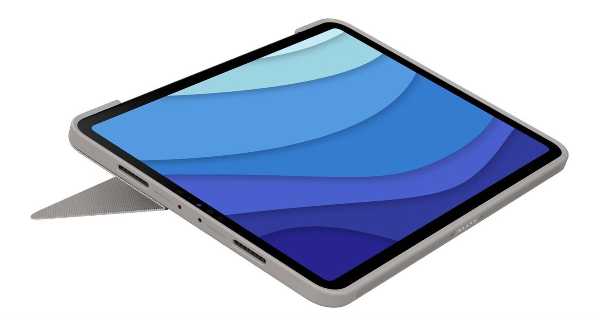 Logitech Combo Touch pre iPad Pro 11" (1., 2., 3. generácia), piesková - US INTL