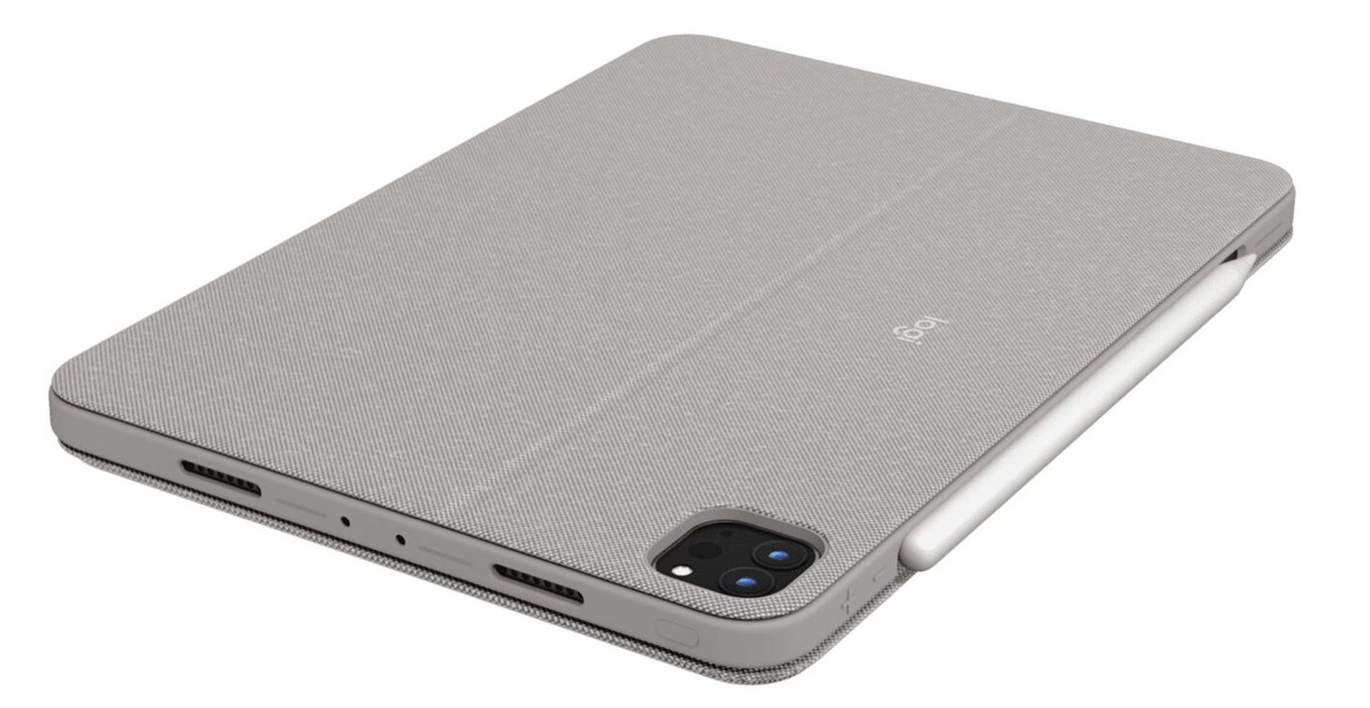 Logitech Combo Touch pre iPad Pro 12,9" (5. a 6. generácia), piesková - US INTL