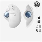Logitech ERGO M575 Bezdrôtová myš s trackballom - biela
