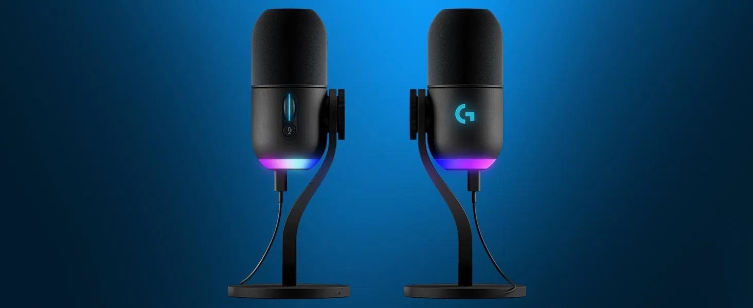 Logitech G Blue Yeti GX Dynamic RGB, čierna