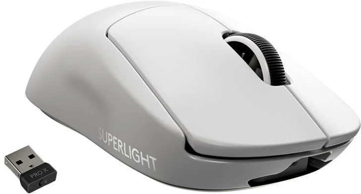 Logitech G Pro X Superlight, biela
