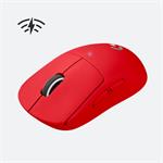 Logitech G Pro X Superlight, červená