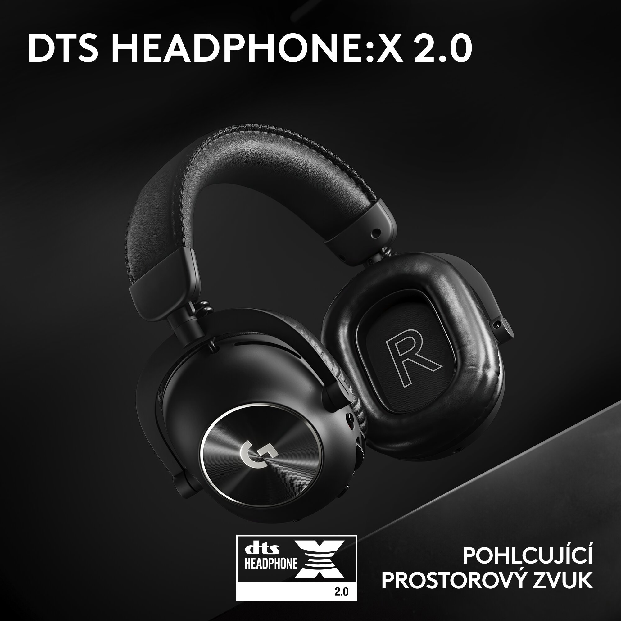 Logitech G Pro X Wireless 2, LIGHTSPEED, Bluetooth, čierna