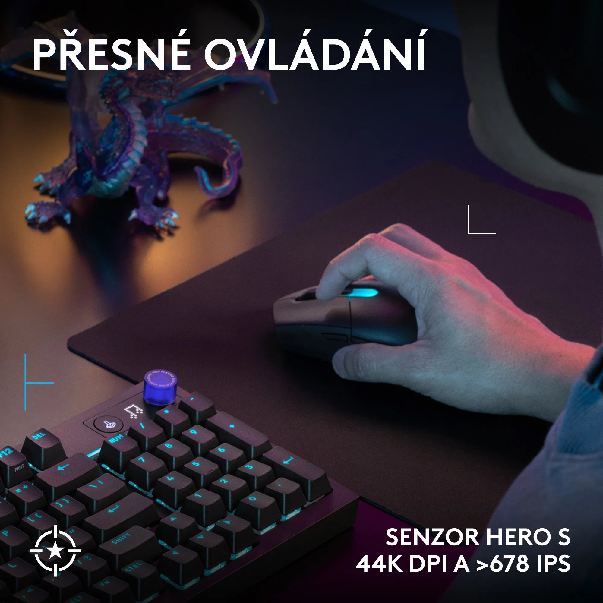 Logitech G305 X SUPERLIGHT, černá