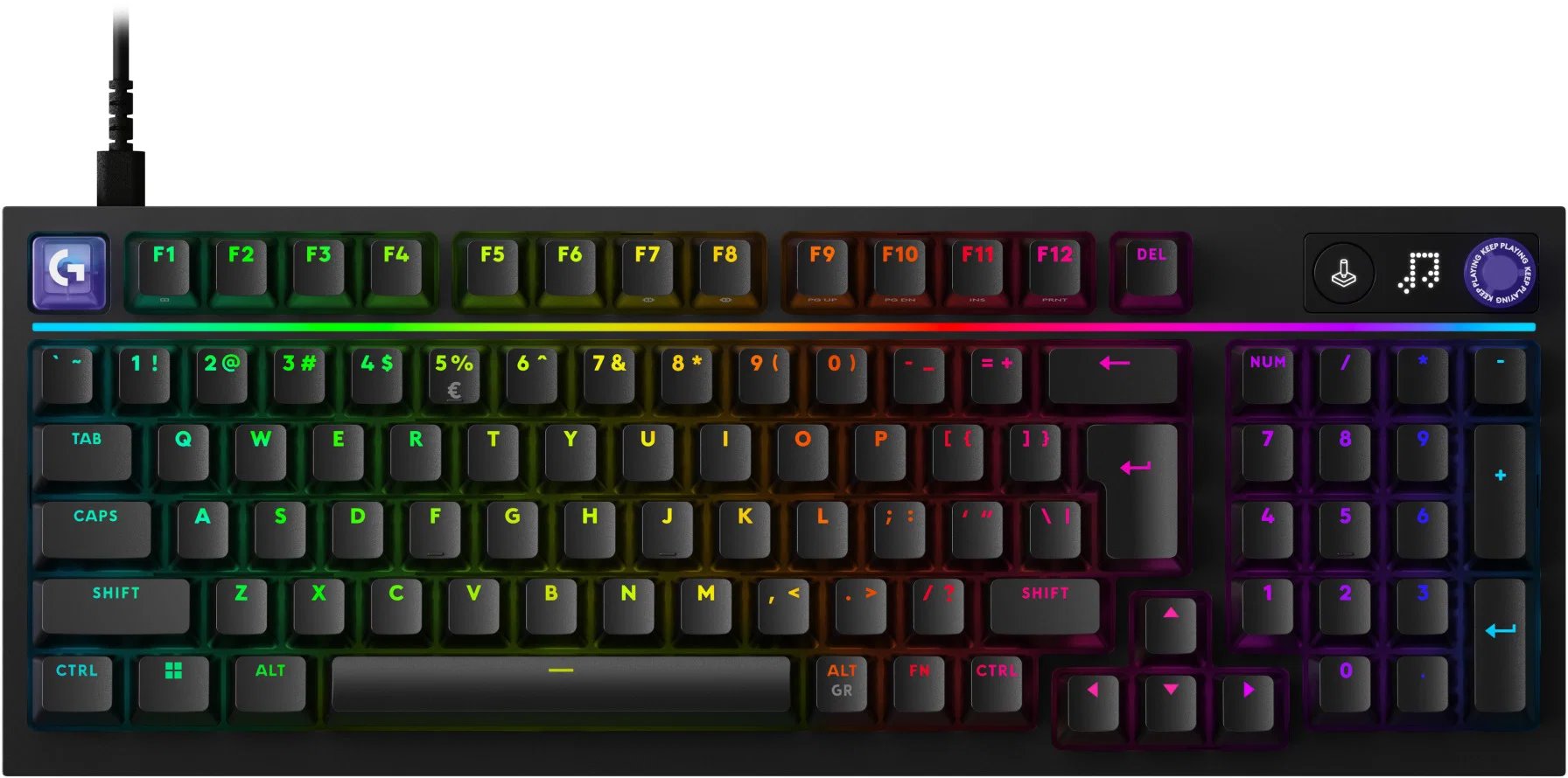 Logitech G316 X 98 CZ, čierna