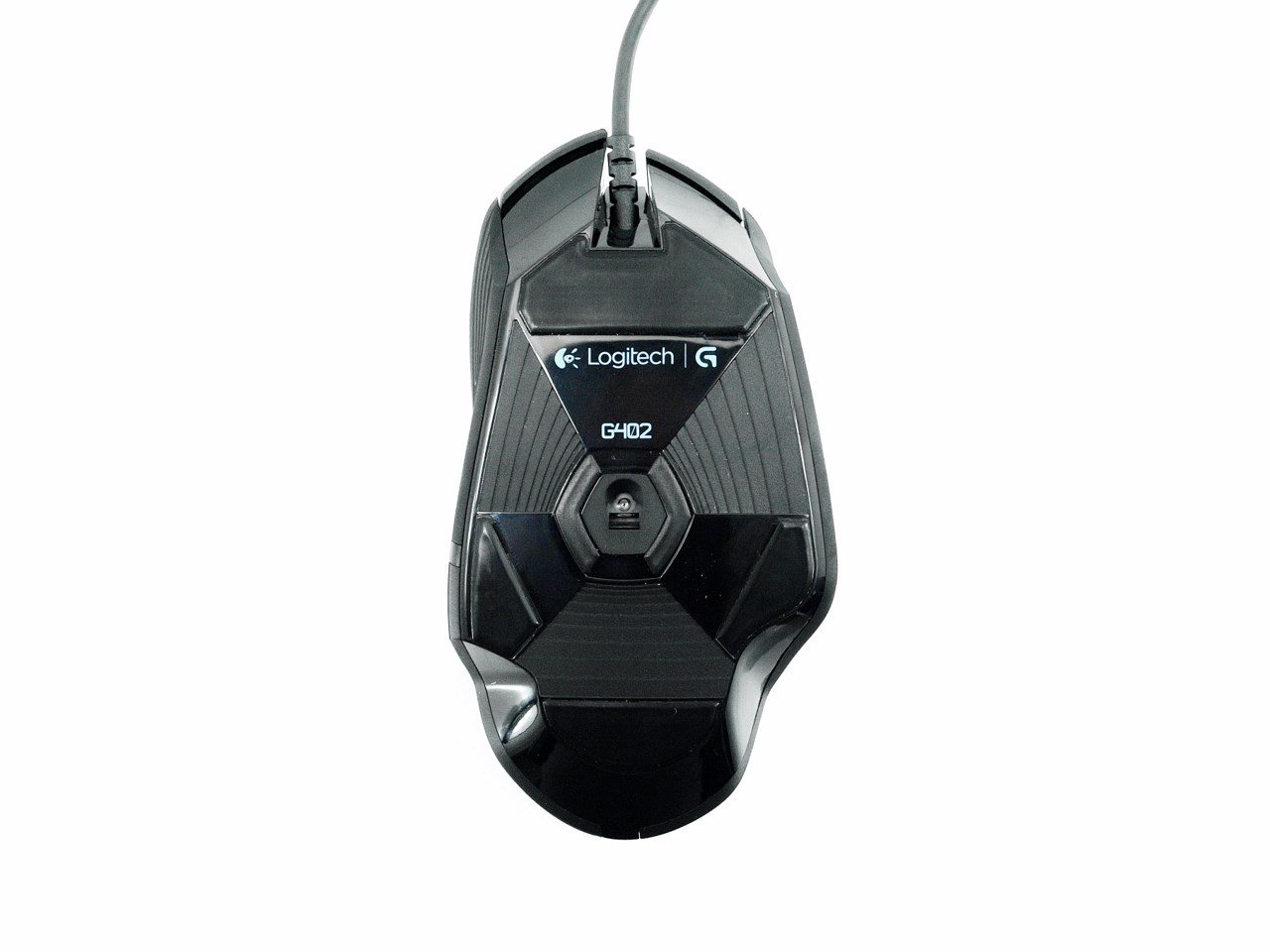 Logitech G402 Hyperion Fury herní myš - černá/modrá