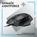 Logitech G502 X Gaming Mouse, černá