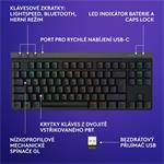 Logitech G515 TKL Lightspeed CZ/SK, černá, bezdrátová