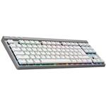 Logitech G515 TKL LIGHTSPEED US INT'L - USB, bílá
