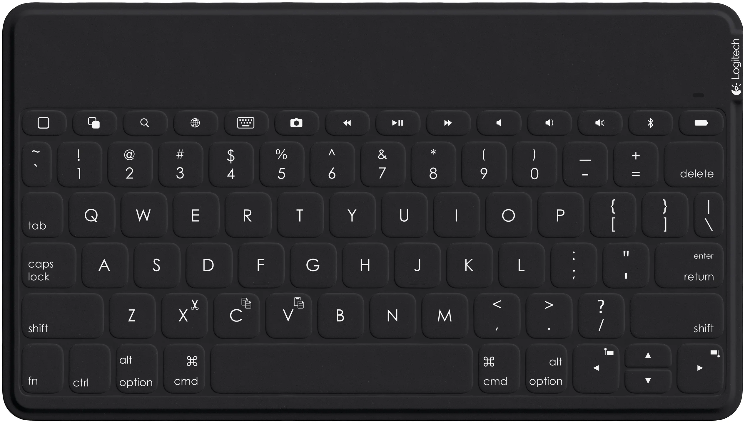 Logitech Keys-to-Go, prenosná BT klávesnica, USA, čierna