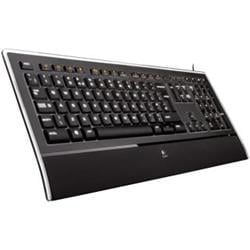Logitech klávesnice Illuminated Keyboard, CZ verze (laserováno v ČR), podsvícená