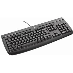 Logitech klávesnice Internet 350 Keyboard black, USB