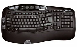 Logitech klávesnice Wave Corded Keyboard , CZ verze, USB
