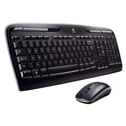 LOGITECH klávesnice Wireless Desktop MK300, bezdrátová s myší CZ