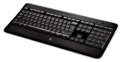 LOGITECH klávesnice Wireless Illuminated Keyboard K800, CZ  bezdrátová