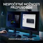Logitech klávesnice Wireless MX Keys S, US, INTL, bezdrátová, Pale Grey, Bolt