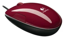 Logitech LS1 Laser Mouse (Cinnamon Red)