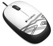Logitech M105 White Notebook Mouse 910-002944 - Myši