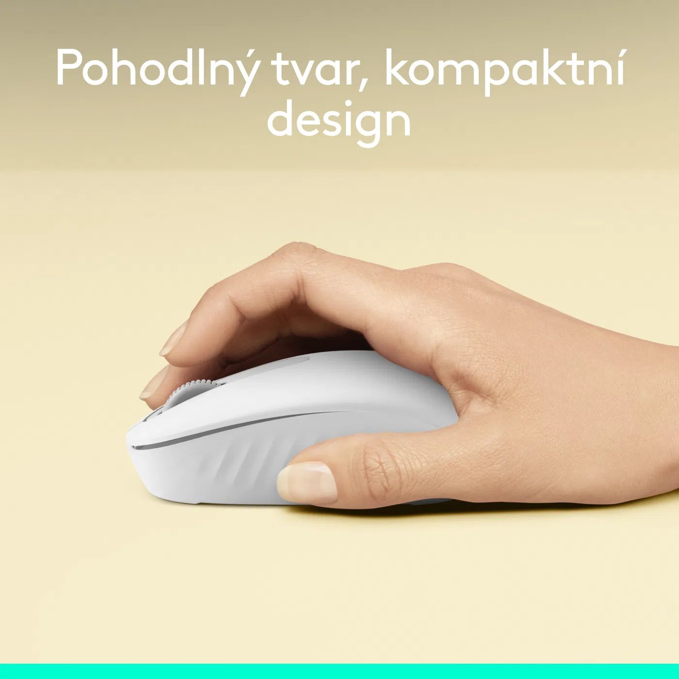 Logitech M196 - Bluetooth myš, bílá