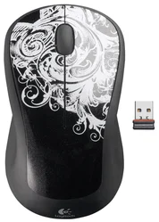 Logitech M310 Wireless Mouse Fleur Dark