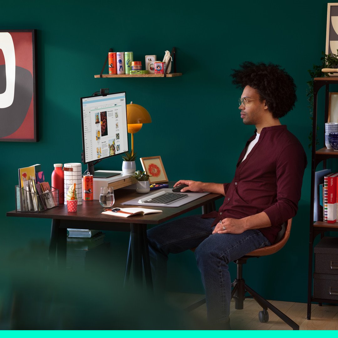 Logitech M550 L optická myš, bílá