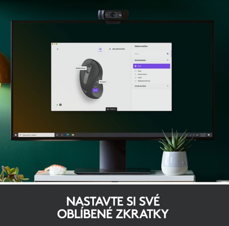 Logitech M650 L ľavý grafitový