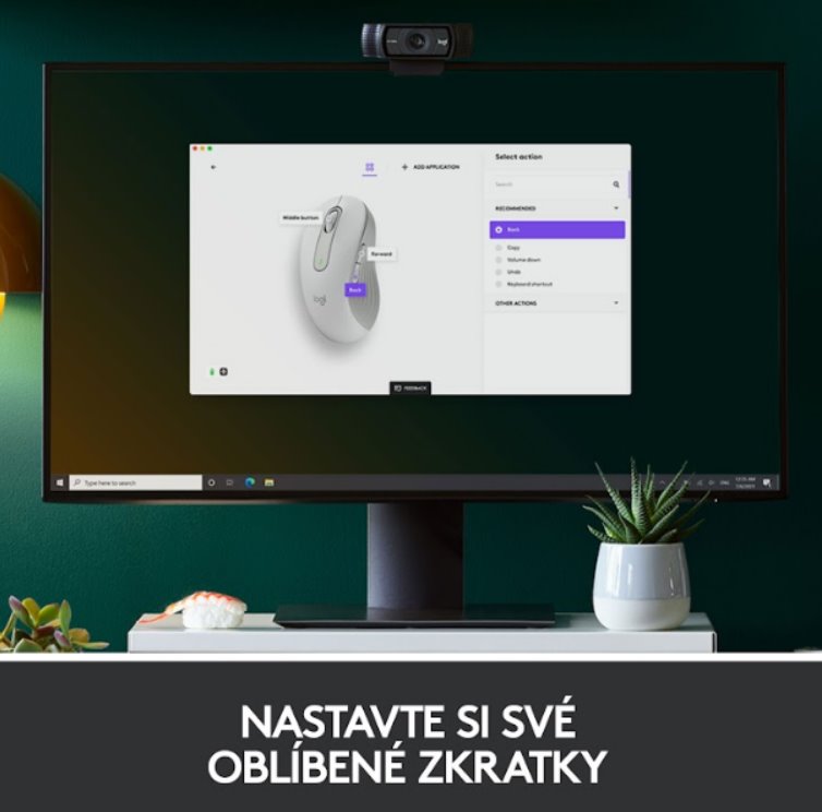 Logitech M650 L ľavý Off-white