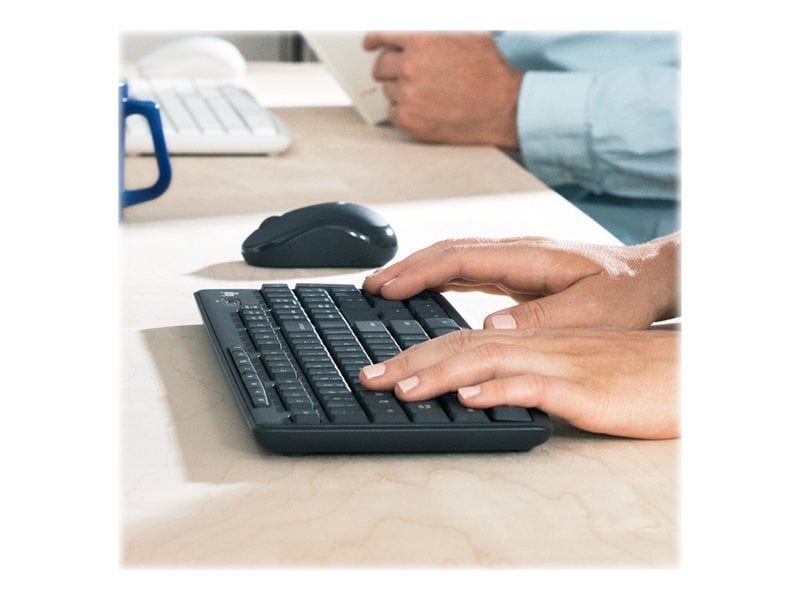 Logitech MK295 CZ, grafitová