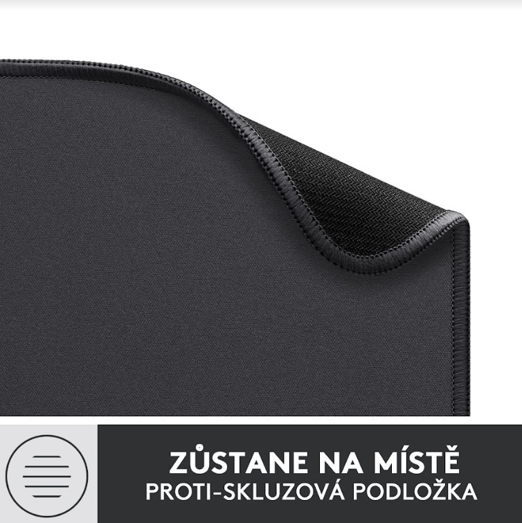 Logitech Mouse Pad Štúdio Series - GRAPHITE 956-000049