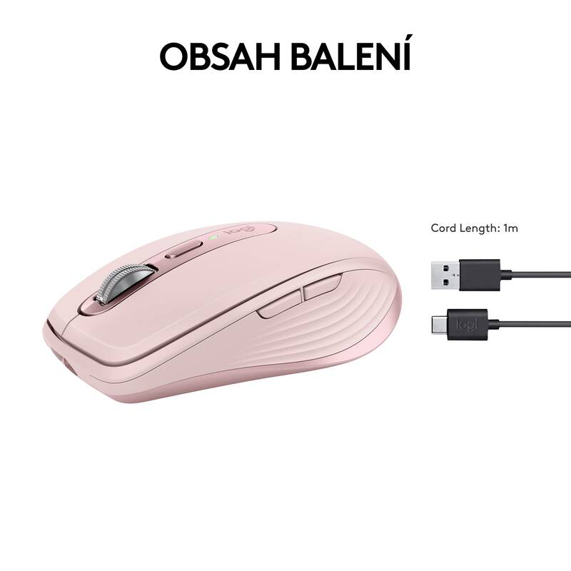 Logitech MX Anywhere 3S Rose