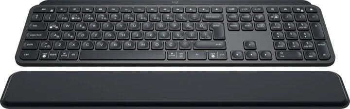 Logitech MX Keys Plus CZ s opěrkou zápěstí