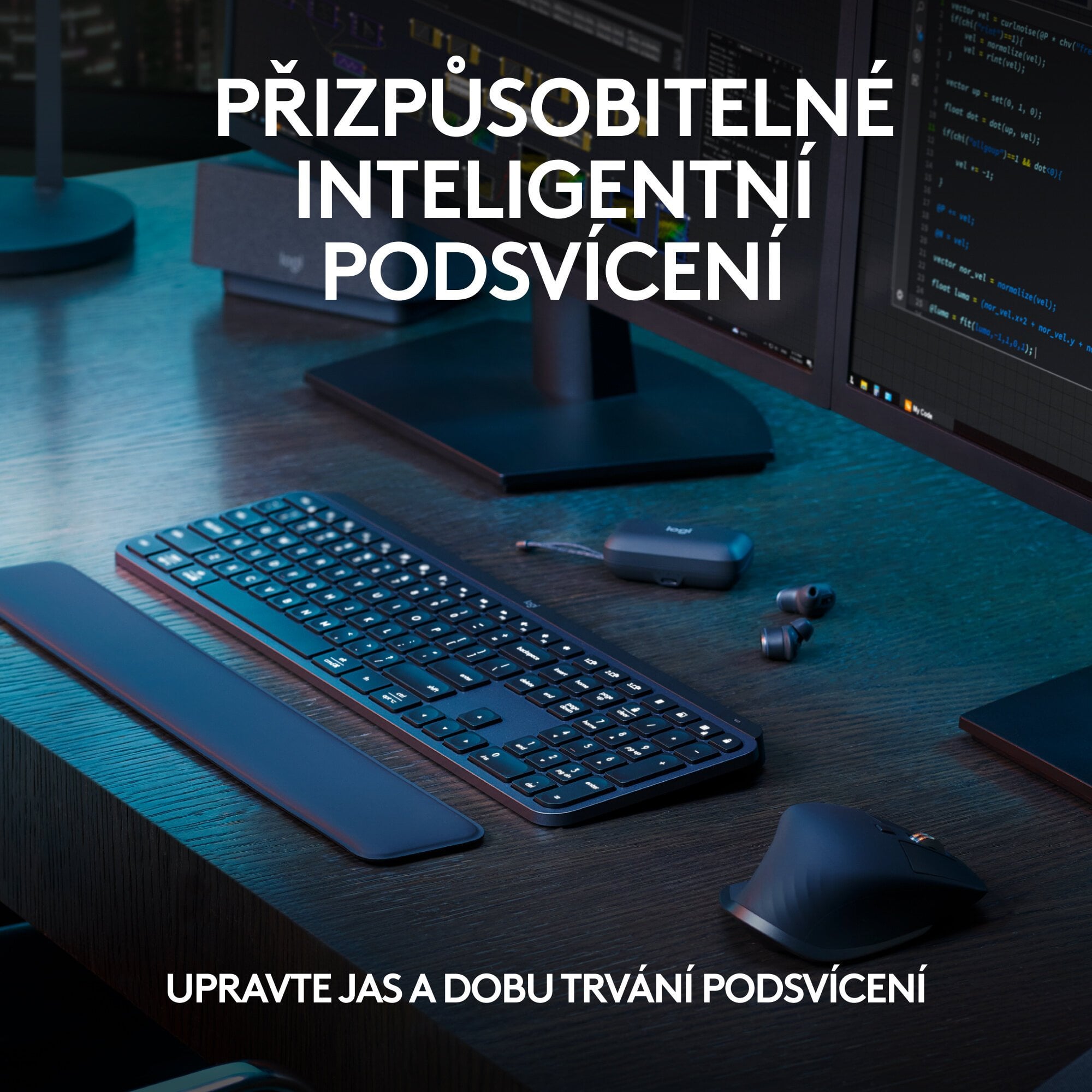 Logitech MX Keys S Graphite - CZ/SK