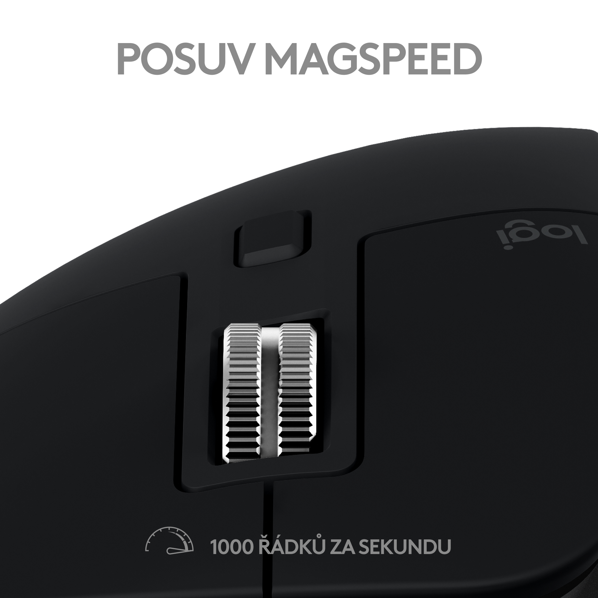 Logitech MX Master 3S For Mac Performace Bezdrôtová myš Space Grey
